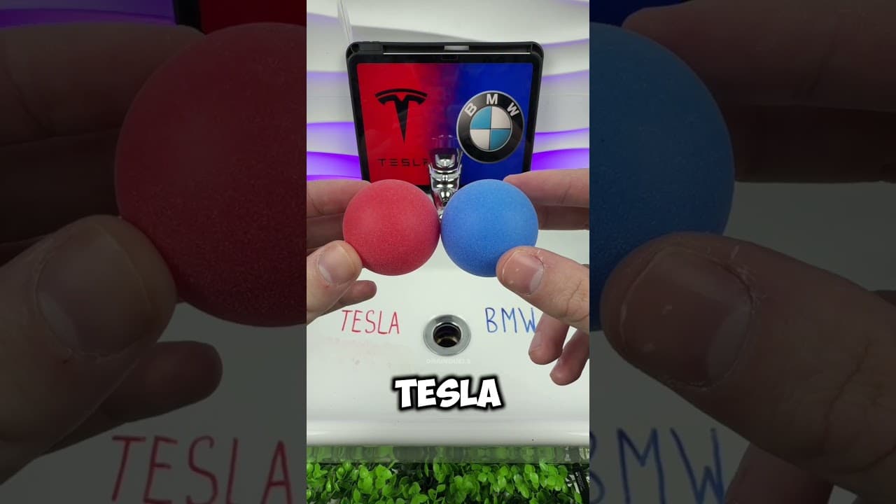 BMW vs Tesla #shorts #memes