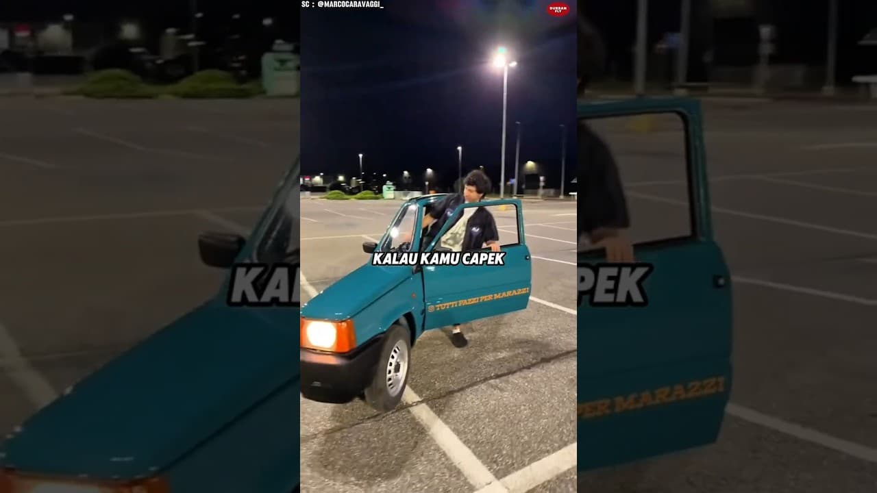 Cowok itu Nemuin Mobil Anti Macet Selebar 50 cm yang Bisa Selip di jalan Sempit