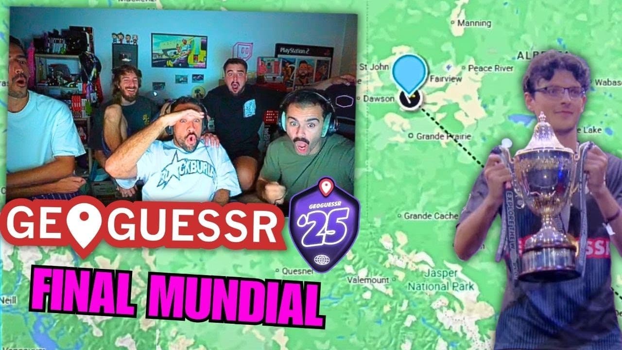 ILLOJUAN reacciona FINAL GEOGUESSR MUNDIAL 2025 | ft. andres y amigos