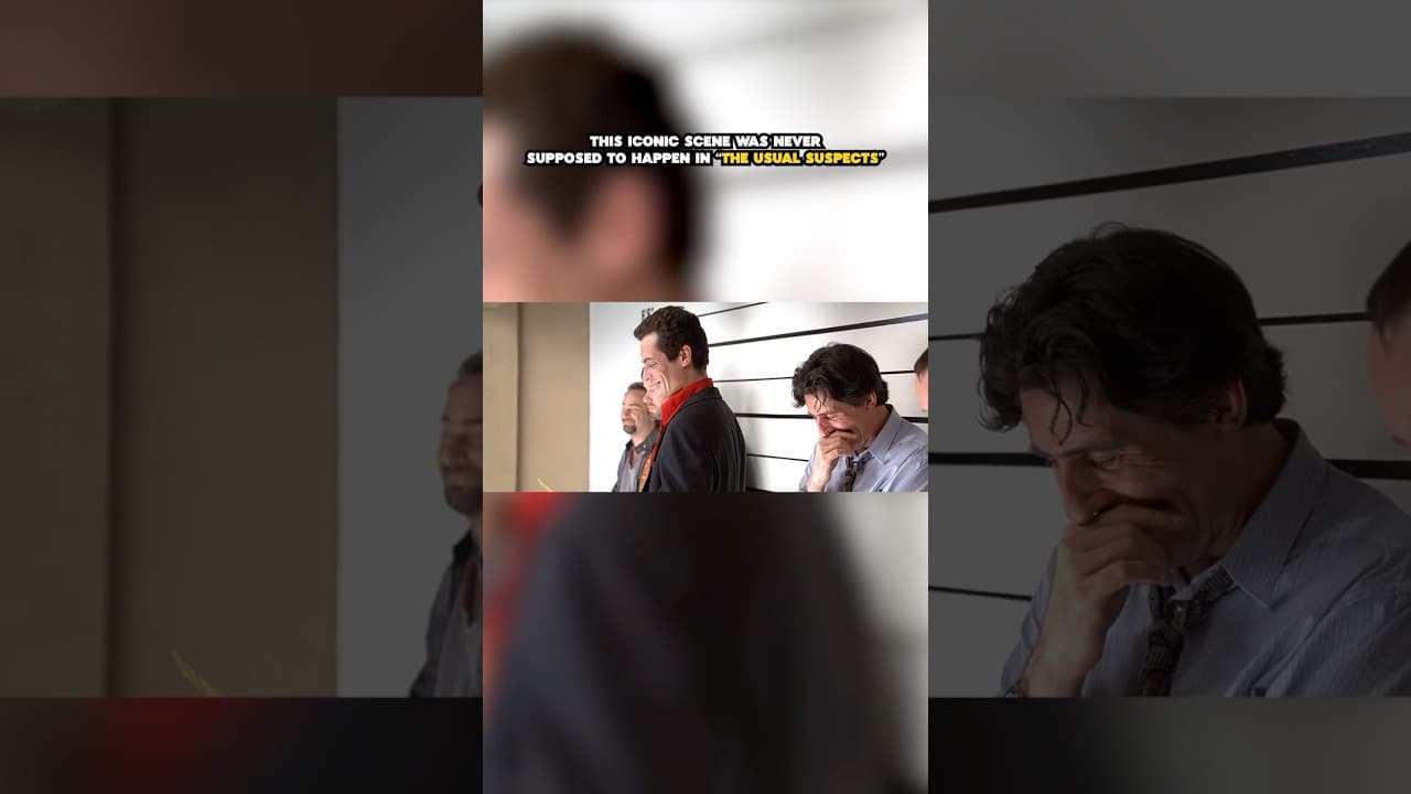 This scene was never supposed to happen