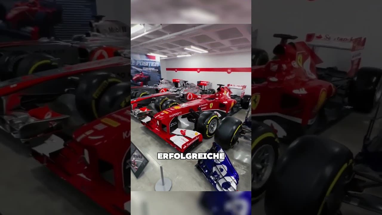 Was passiert mit F1-Autos nach der Saison? 🏎️🏁 #autos #shorts