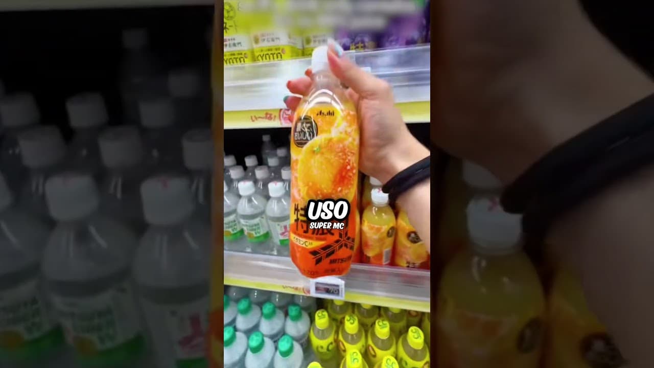 ¡Aquí están las reglas de composición de los envases de jugo en Japón! 🤯🍊 #shorts #curiosidades