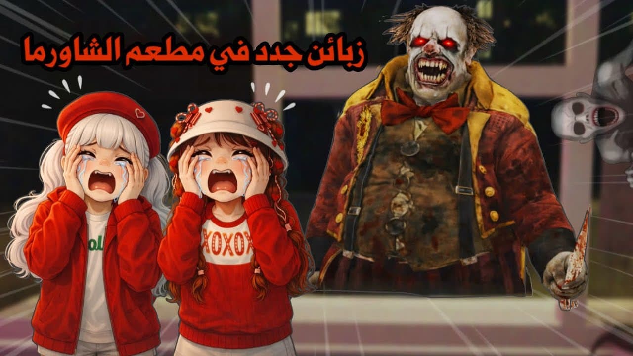 زبائن مرعبين جدد في مطعم الشاروما😭😱عشنا أكثر يوم مرعب في حياتنا😭| روبلوكس 