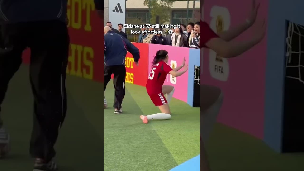 Zinedine Zidane in China to kick off a new season of the Adidas Training Camp | CBS Sports Golazo