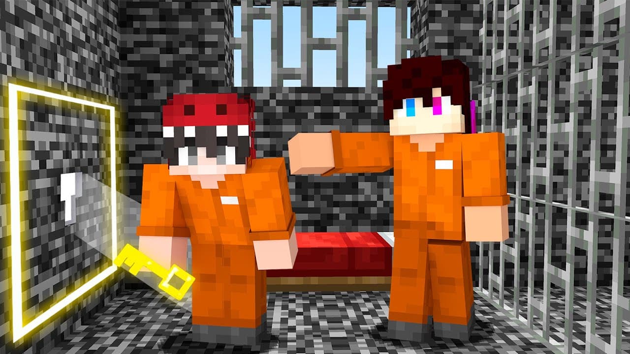 Ontsnappen Uit Een Bedrock Gevangenis