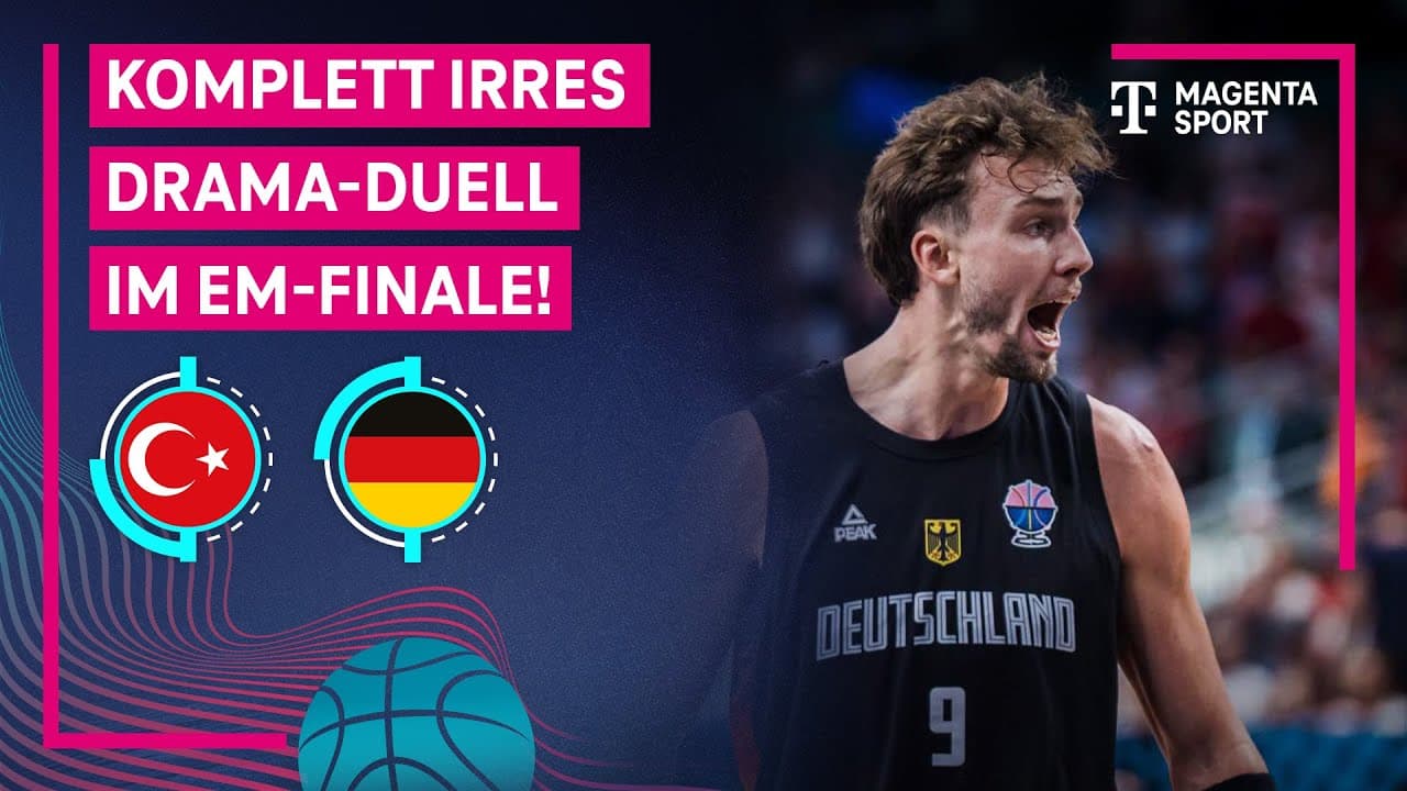 Türkei - Deutschland, Highlights mit Live-Kommentar | FIBA EuroBasket 2025 | MAGENTA SPORT