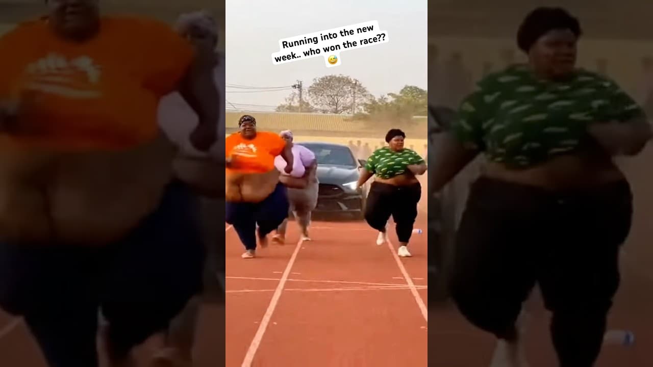 Running into the new week… who won the race??😅 #youtuber #youtubeshort #ytshorts #funnyshorts y