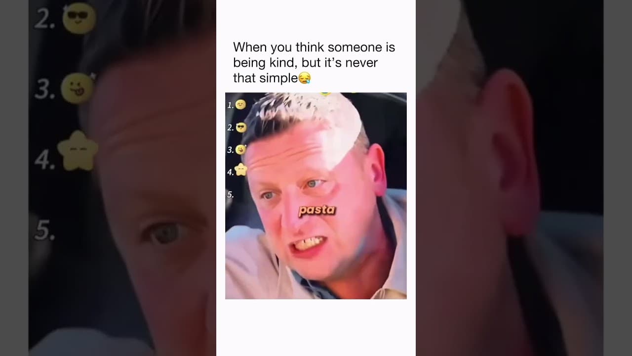 At first I was like aww, that’s so sweet, then I was like oh