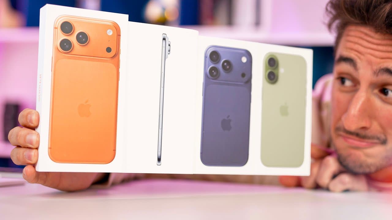 J'ai reçu les iPhone 17 en avant-première !