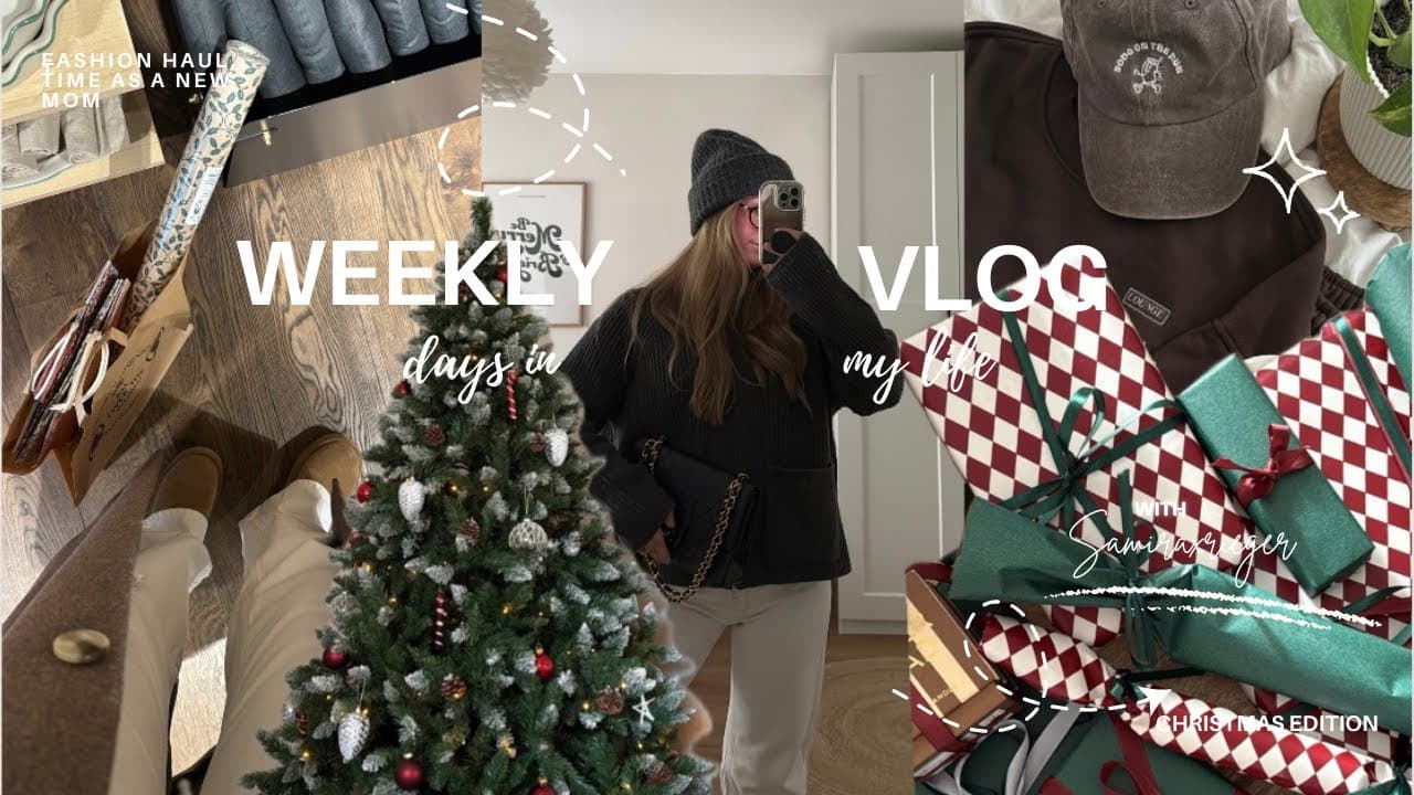 Der letzte Vlog, Christmas feelings, Highlights 2025 & Abschied 🎄🐻🎅🏽 || samiraxrieger 