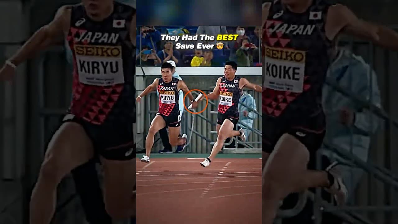 Did you know about this relay rule?😳 #trackandfield #sports #disqualified #japan #athletics #relay