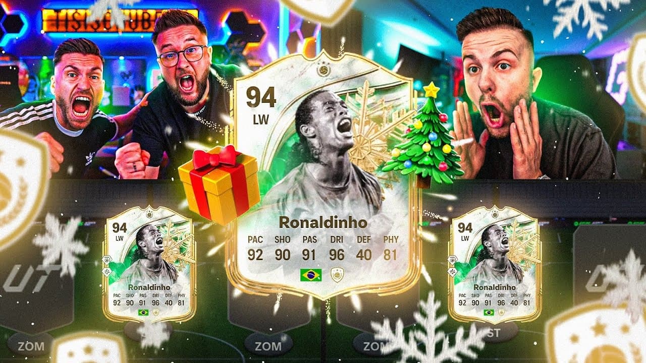 RONALDINHO Winter Wildcard ICON SBB vs BROSKI 😱🎄 Weihnachts-Spezial 🎁 EA FC 26