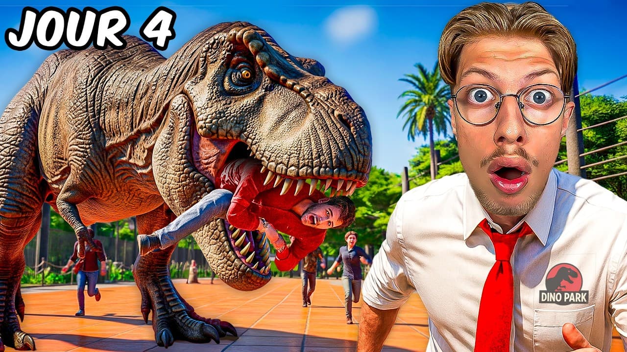 J’ai CRÉE un PARC de DINOSAURES ILLÉGALS qui a tué tous mes visiteurs… (Jurassic World Evolution 2)
