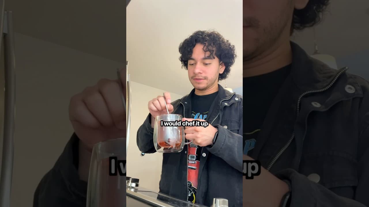 Making tea for my mom be like…