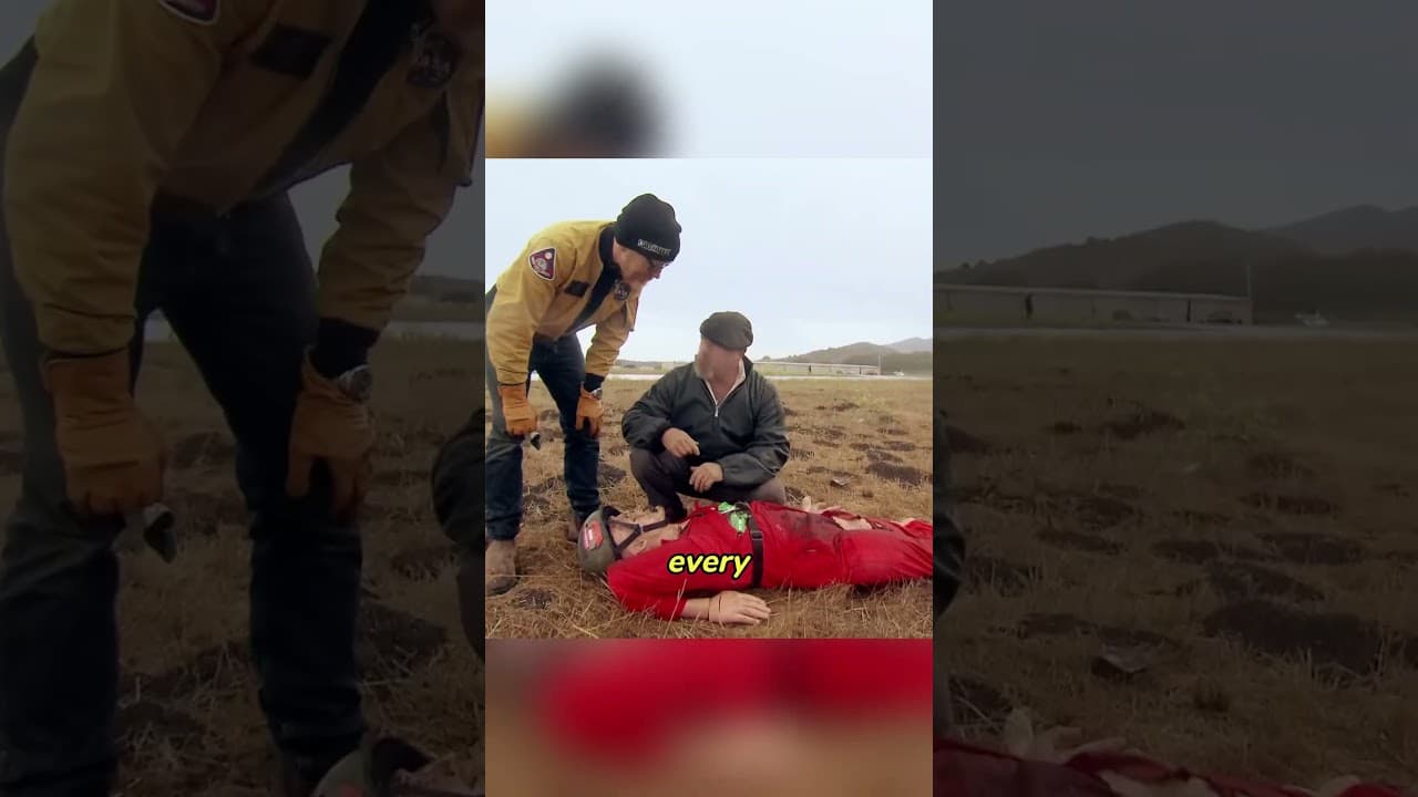 What Happens If You Fall From a Helicopter in a Giant Ball?