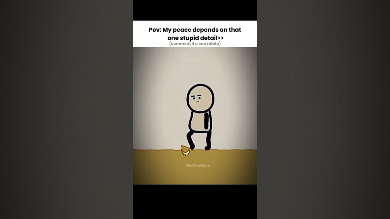 can you relate? 😭 #shorts #ocd #song #animation #explore #viral #fypシ゚viral #newshorts