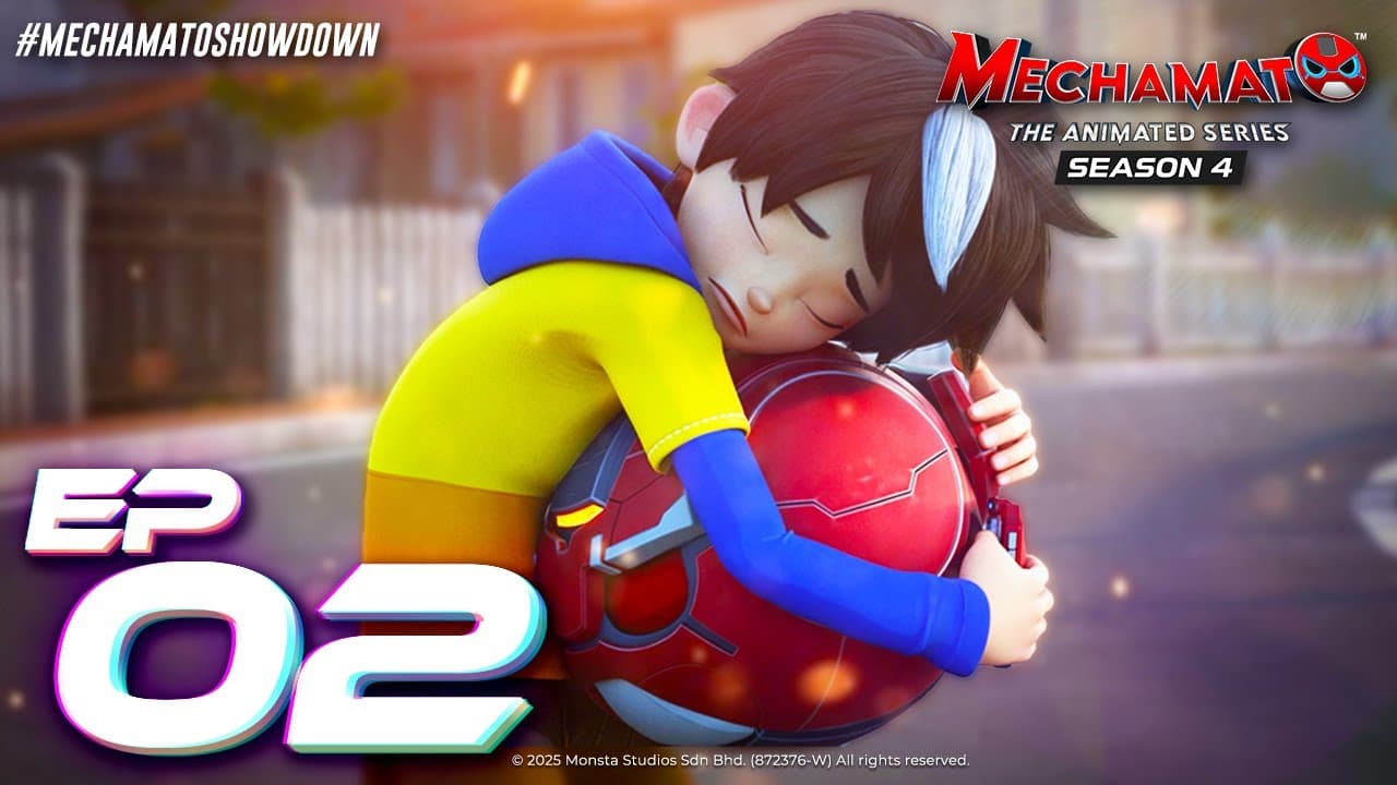 [EP02] MechaBot Hilang Ingatan?! 🤯 | Mechamato Musim 4
