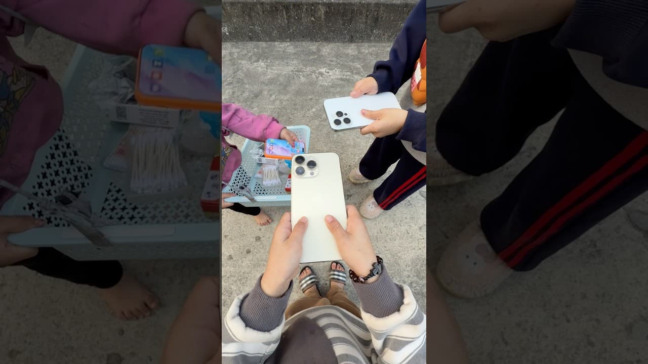 They laughed at me for not having a fancy phone.