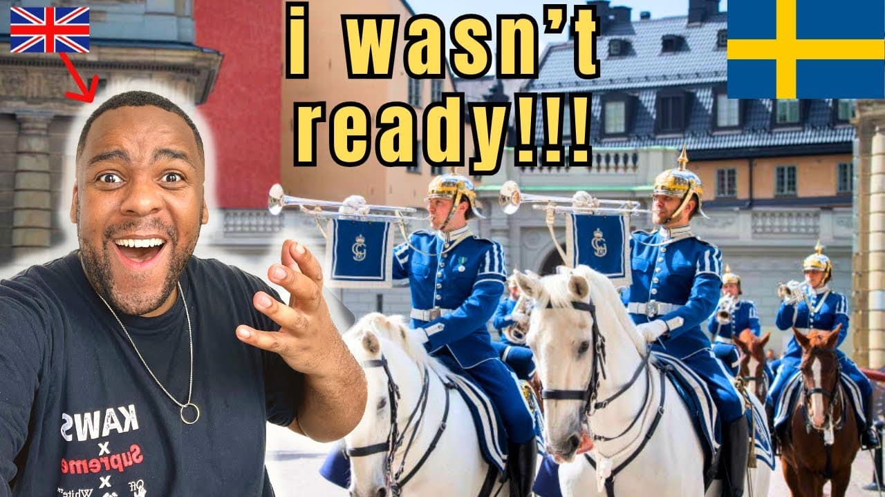 Stockholm's Royal Secret: I Was NOT Ready for This on my FIRST DAY!