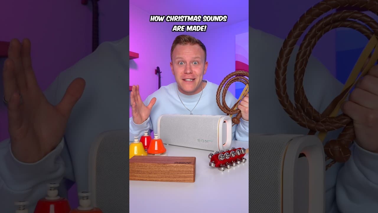 Making Christmas Sounds! @sonyelectronics