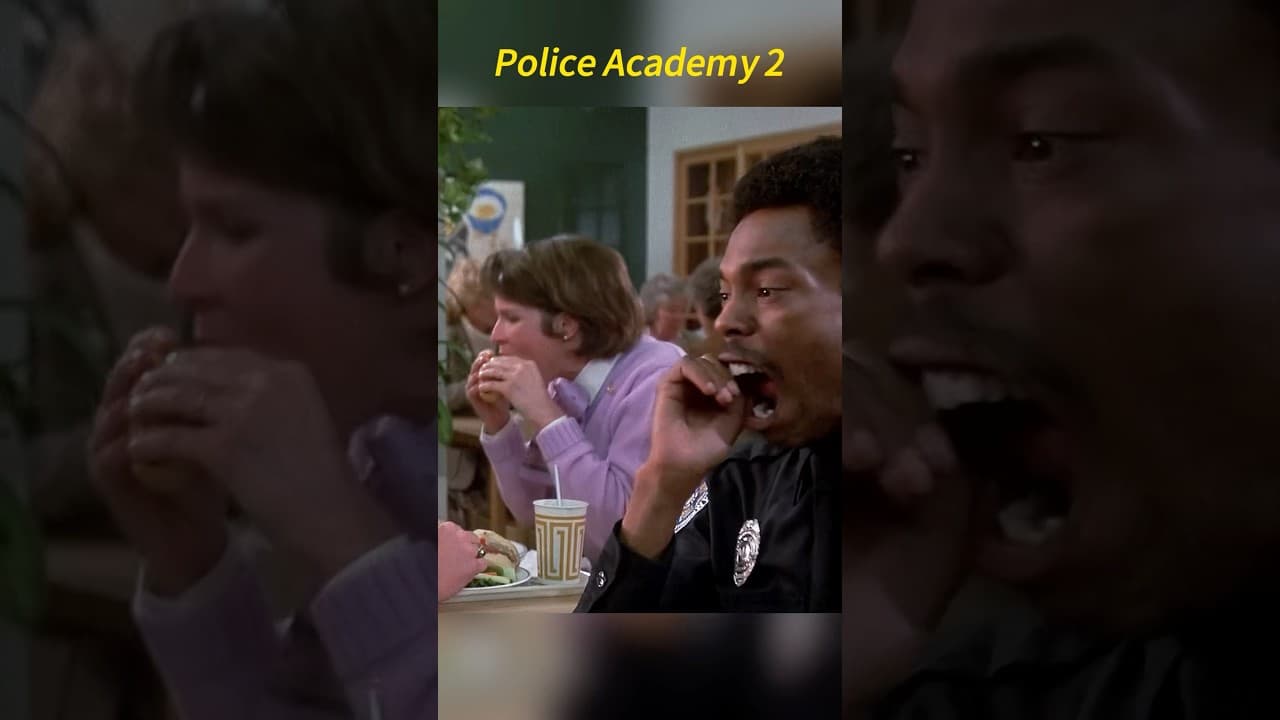 🚓 Police Academy 2 (1985) | Sound Effects Dinner Chaos 😂🔊🍽️