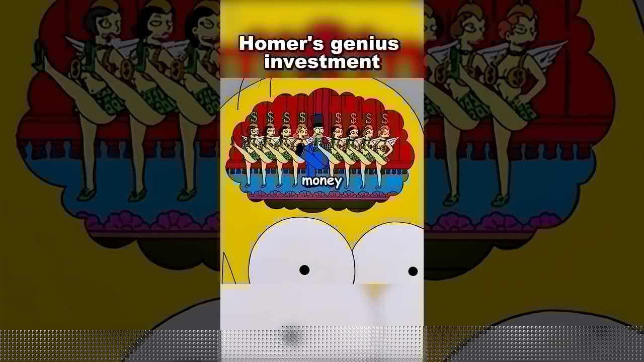 Homer’s genius investment #shorts