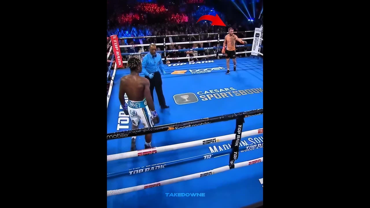 He could’ve finished him, but didn’t #boxing