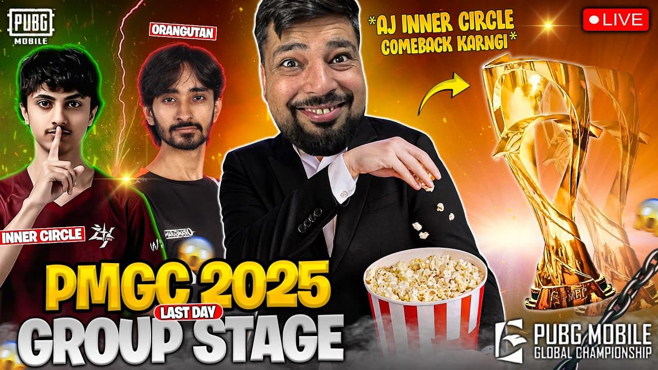 Day3 PMGC 2025 League 😍 | PUBG MOBILE GLOBAL CHAMPIONSHIP