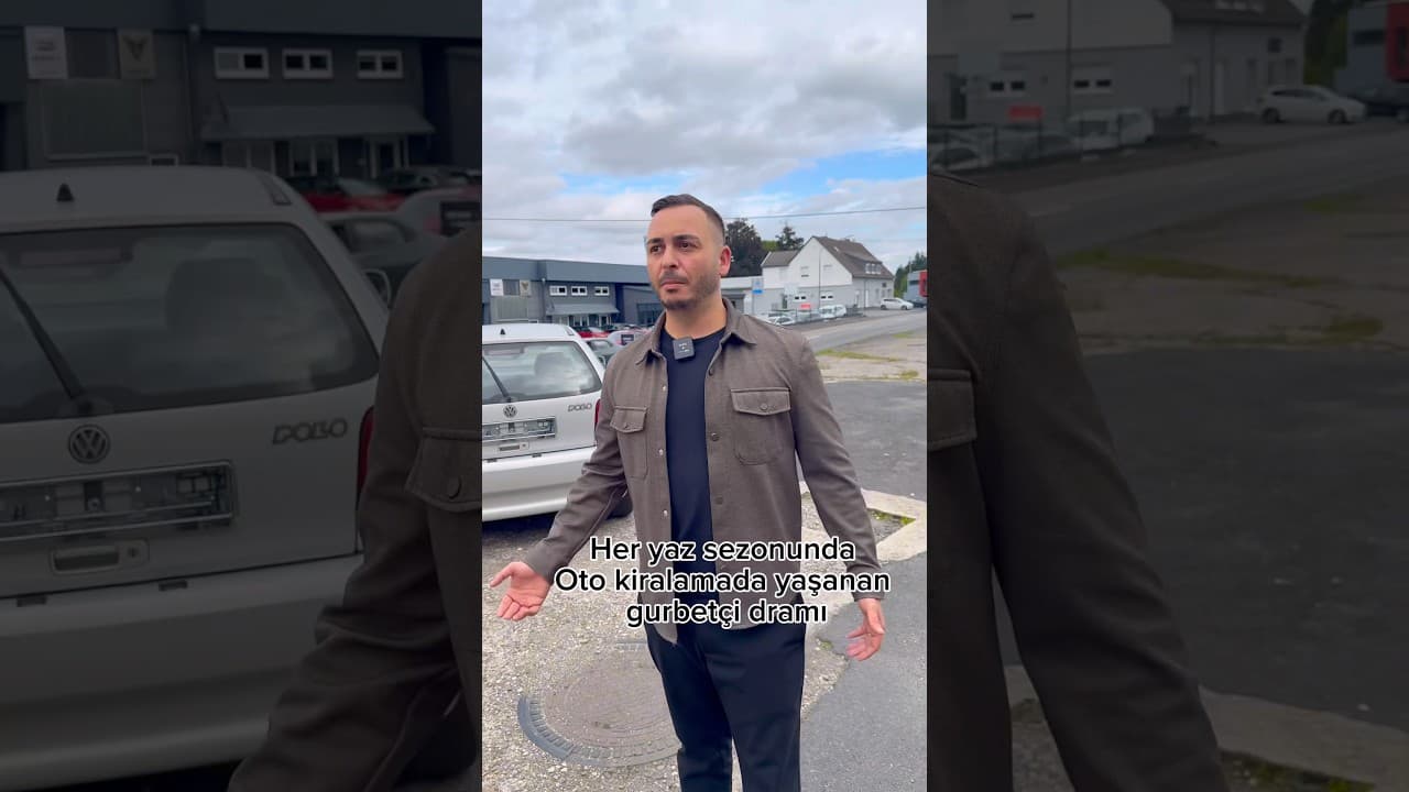 Her yaz oto kiralamada yaşanan Gurbetçi dramı 😃