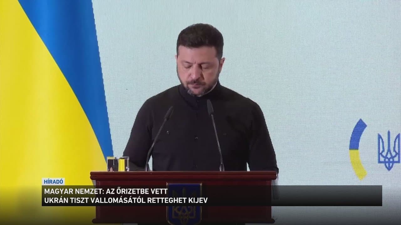 Retteghet Kijev az őrizetbe vett ukrán tiszt vallomásától