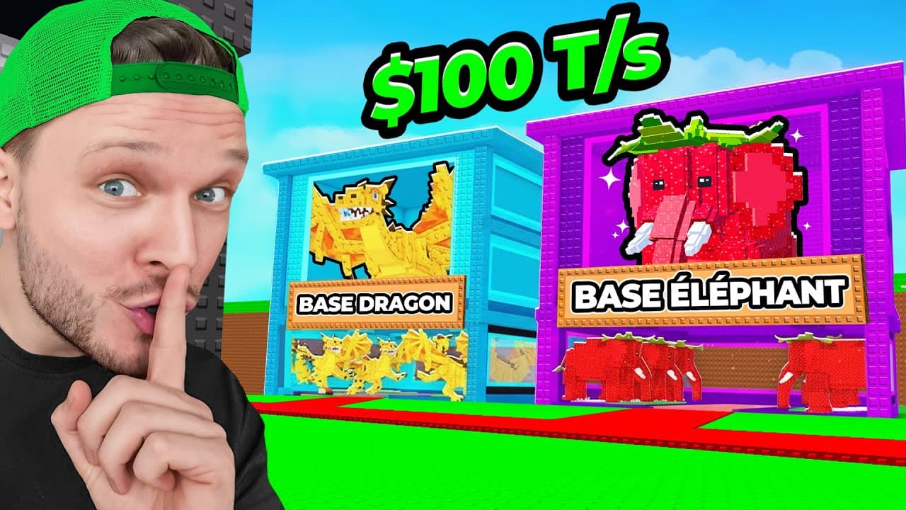 J'ai INFILTRÉ un Serveur Réservé aux RICHES sur Steal a Brainrot !