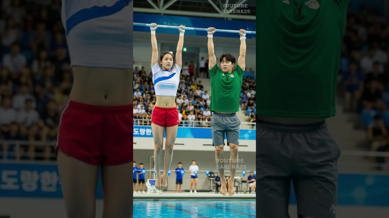 Aqua Pull-Up Arena. #pullupbar #pullups #femalefighter