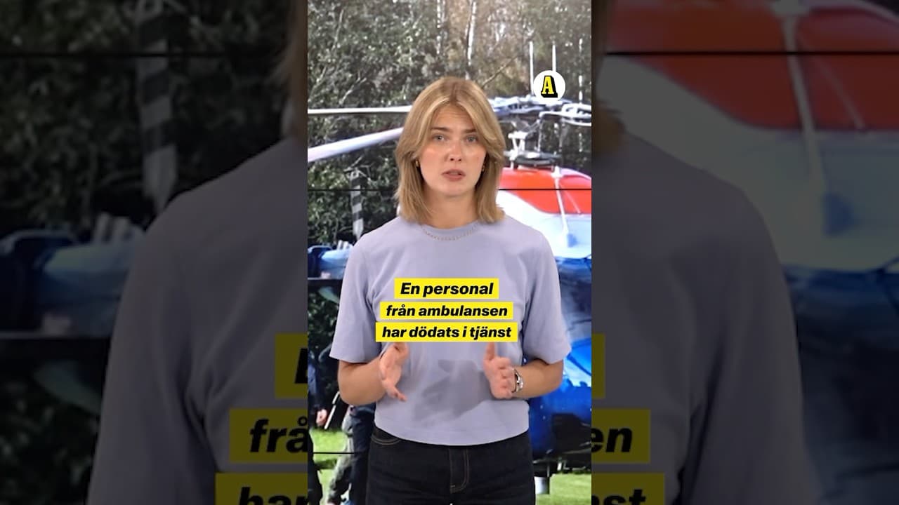 Ambulanspersonal har dödats i Nordanstig