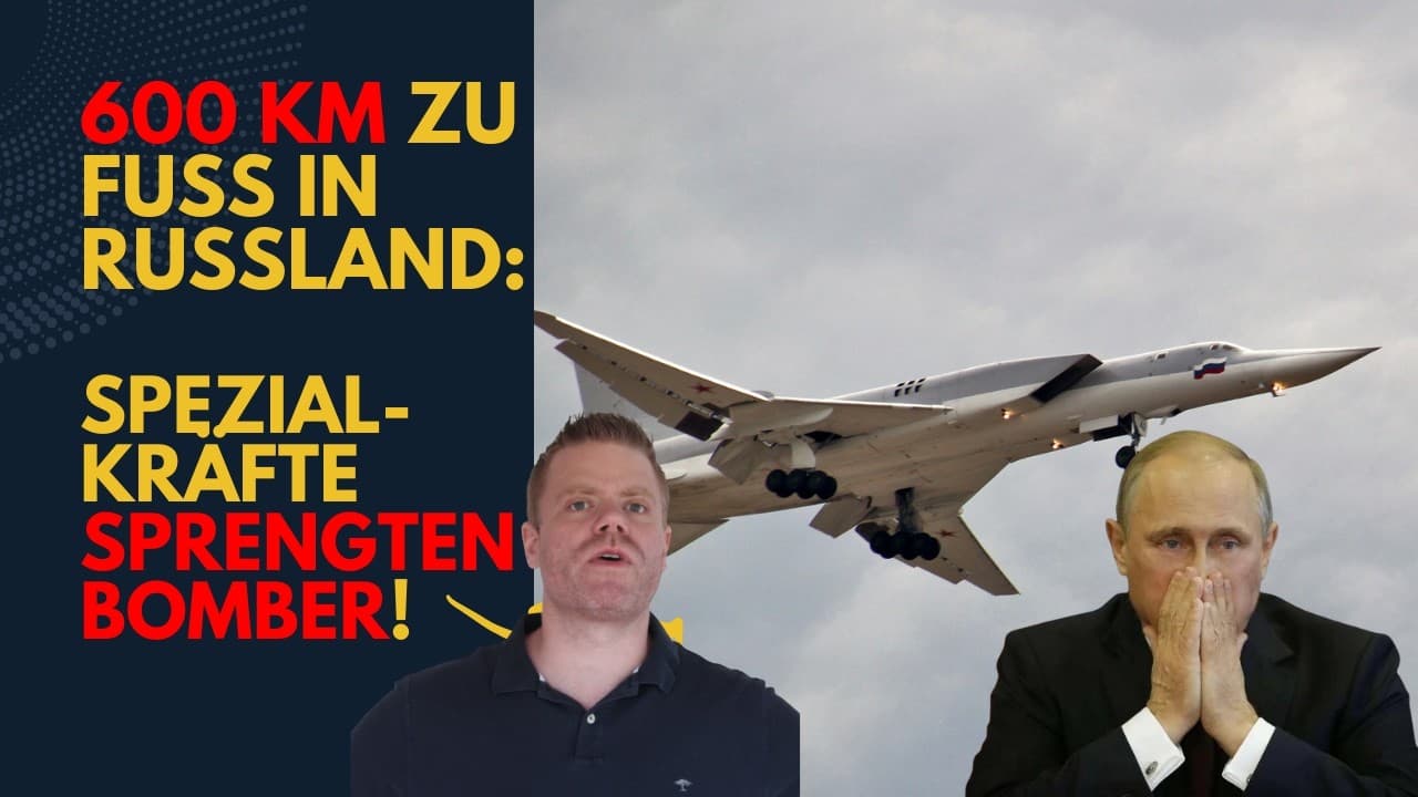 Ukrainer sprengen Bomber: 600km zu Fuß hinter der Front unterwegs! Ukraine Lagebericht (492)