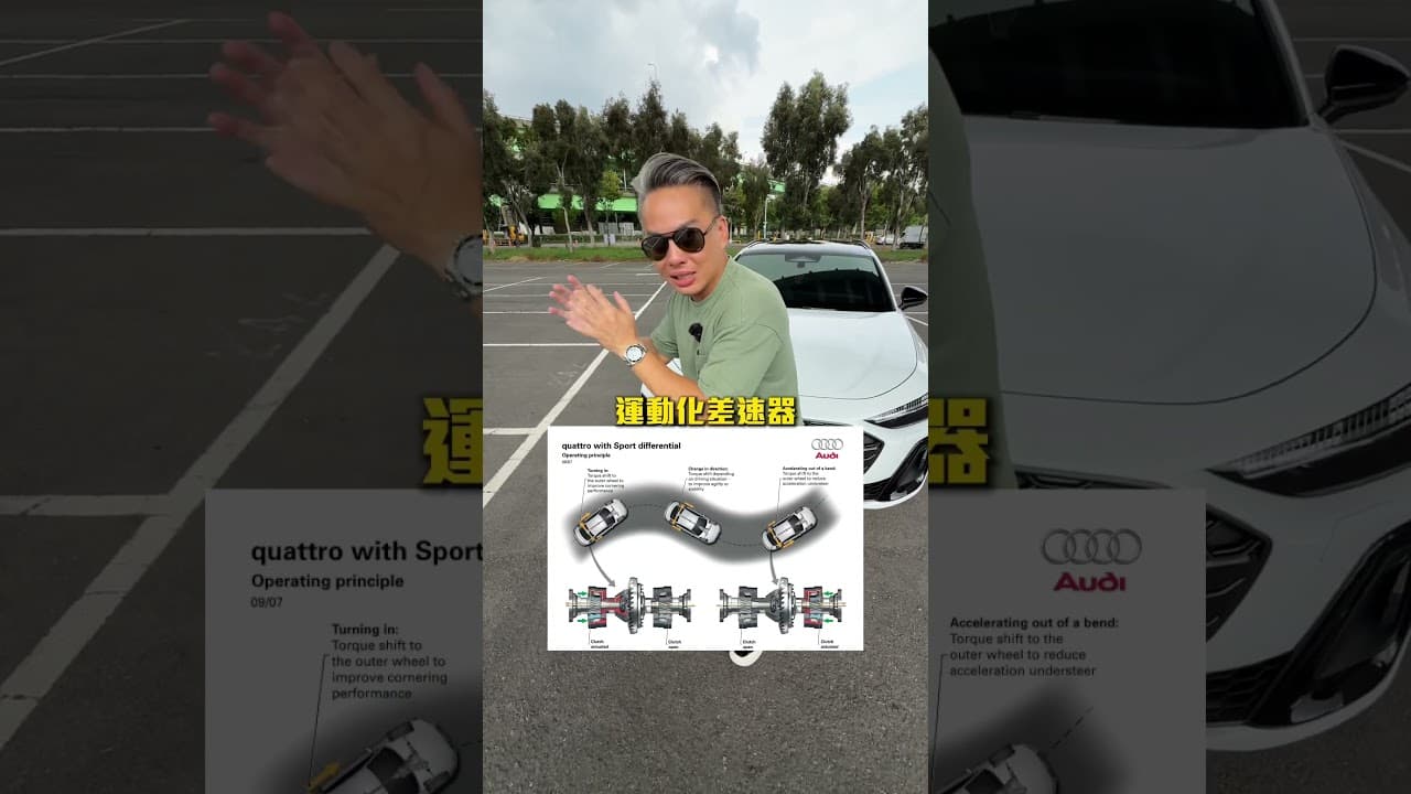 買Audi就是要quattro，認同嗎？ #下方留言 #汽車 #分享 #奧迪 #Audi #quattro #四輪驅動 #差異性 #等級 #買車 #用車 #智遊發揮 #湯姆賢 #湯姆賢蝦皮商城