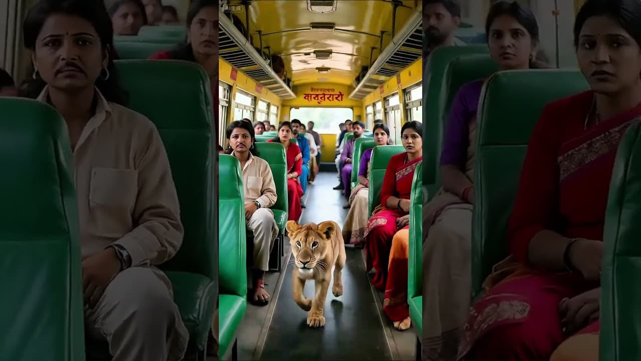 All things have spirituality and spirituality in animals. Little lion is rare to see