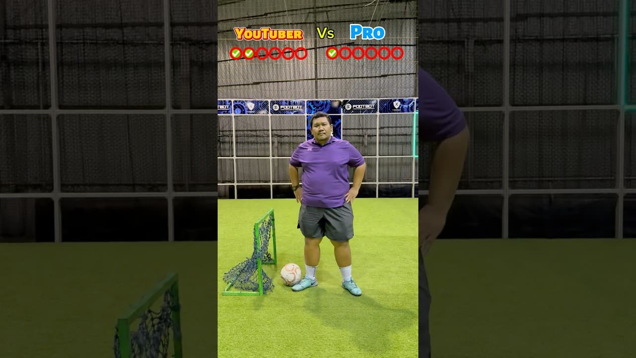 🔥 YouTuber vs Pro Player Scoring Duel – Speed Rises Every Round! ⚽💨