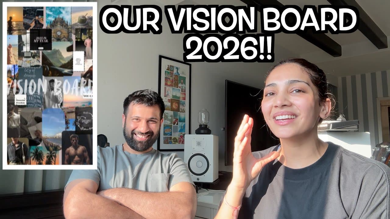 MAKING OUR VISION BOARD FOR 2026! - S3E15