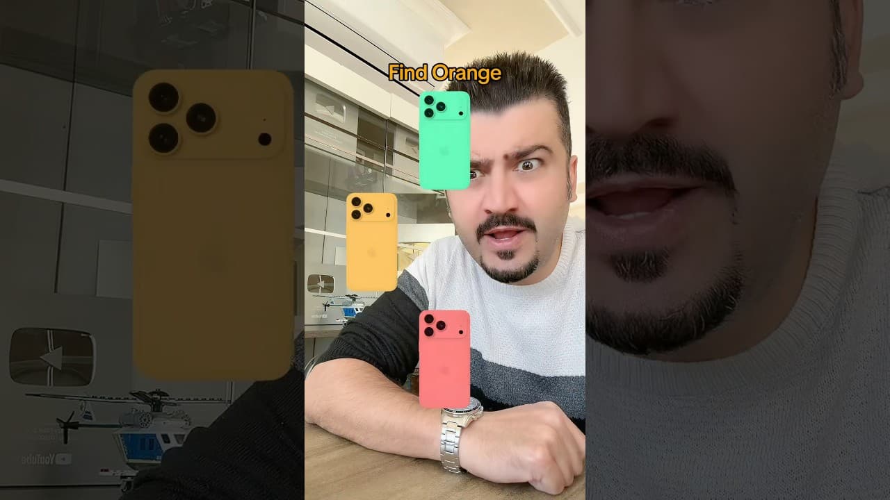 Find Iphone 17 Pro Max Cosmic Orange IQ 🍊📱 #noads