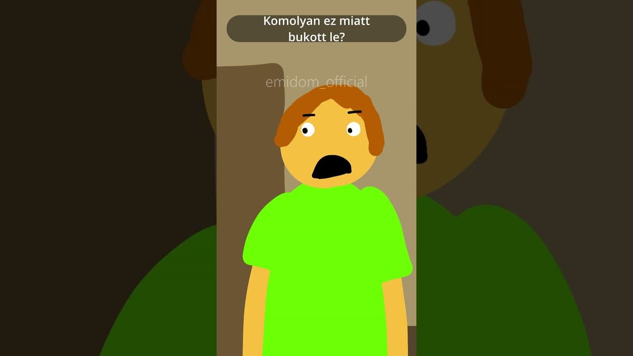 Komolyan ez miatt bukott le? 😈🤥| #shorts #animation #funny
