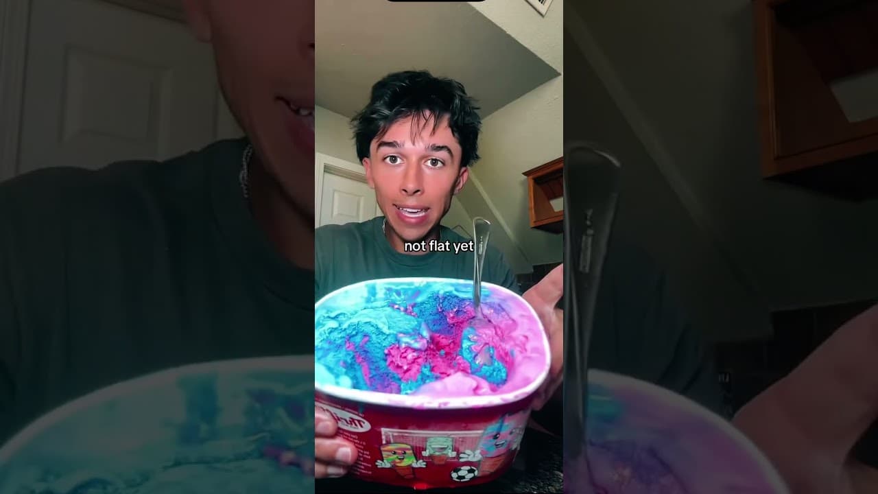 How To Make Your Ice Cream Smooth.. 🍨😭 #relatablestories #comedy #funnymemes