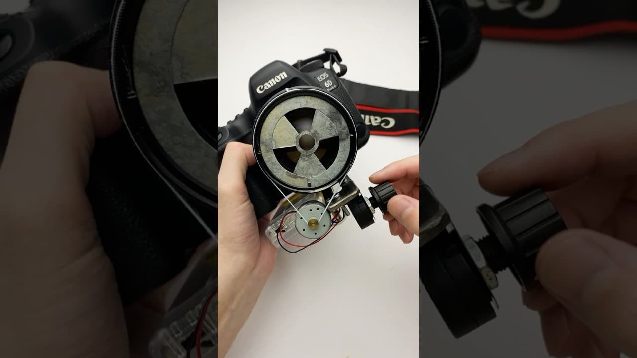 DIY Spinning Radiation Symbol Filter