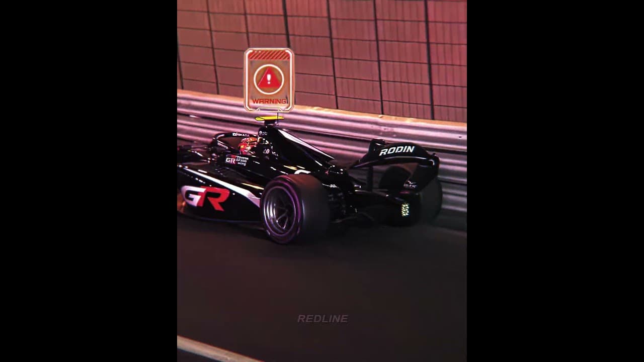 You need this level of reactions to be a Formula 1 driver...