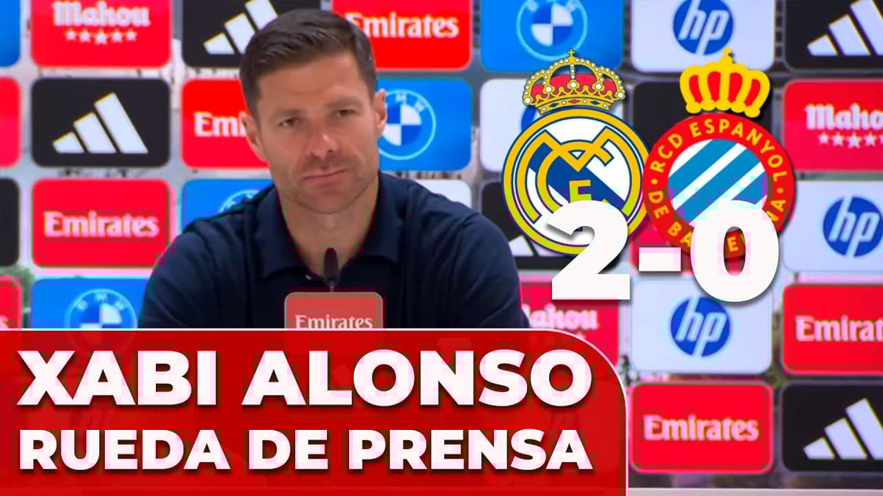 XABI ALONSO, rueda de prensa hoy | REAL MADRID 2 - ESPANYOL 0 | LALIGA EA SPORTS