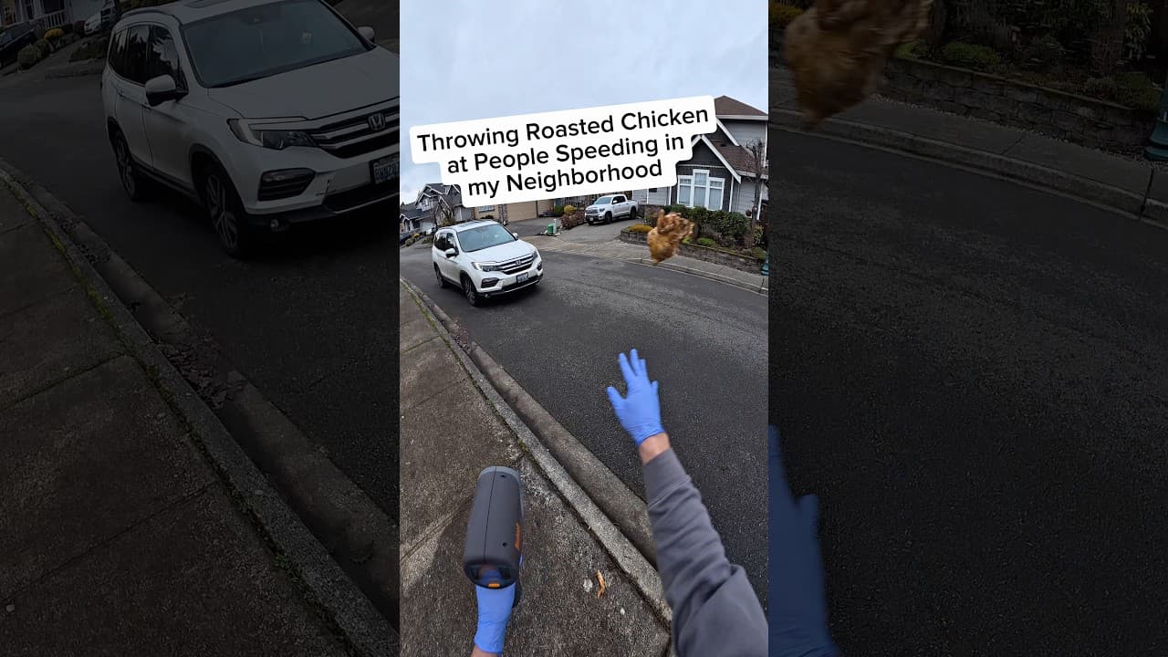 Quit speeding in neighborhoods. Drive like your kids live there!