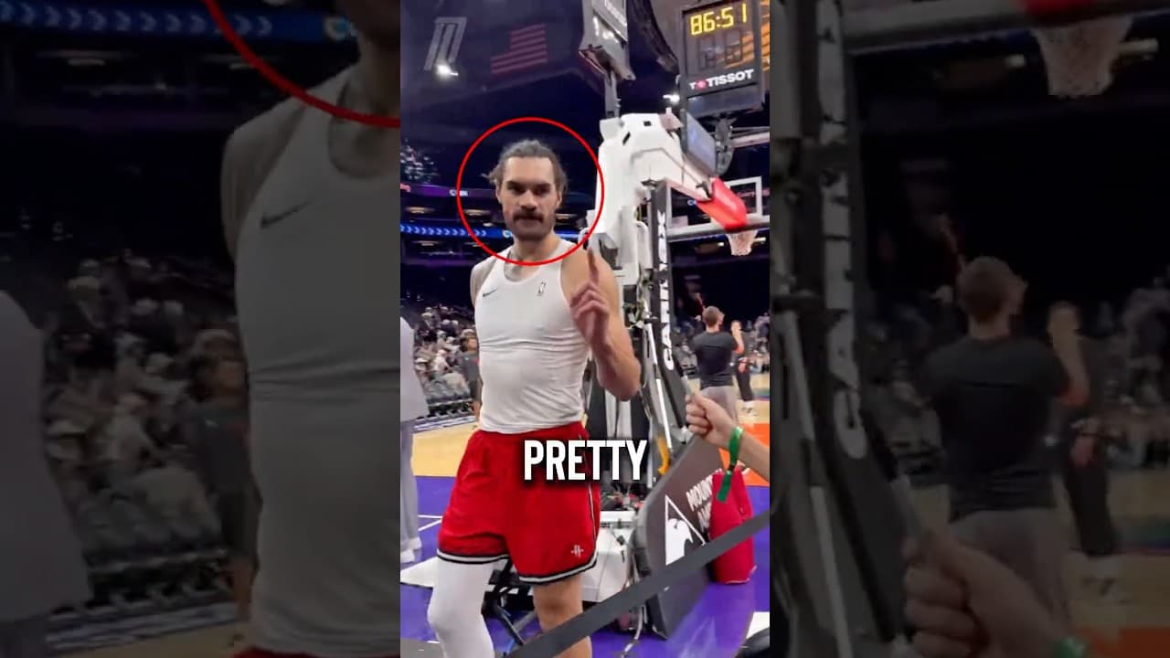 Why Steven Adams Refuses To Sign Autographs 😅 (@kfos1223)