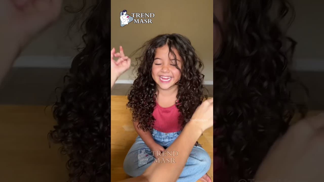 الشعر الكيرلي يا جماعه غيير 🥹✨ #تعليم_الامهات