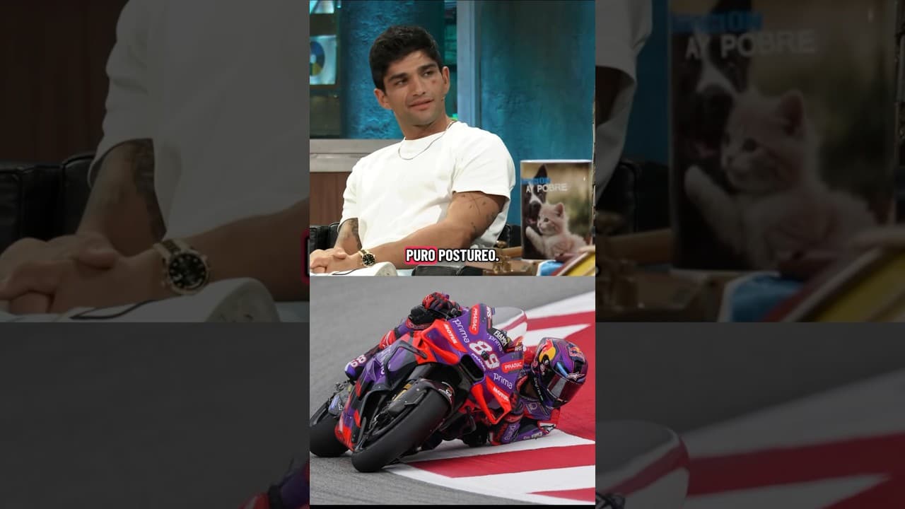 😱 TOCAR HOMBRO, el postureo de Jorge Martín. #motogp #jorgemartin #larevuelta