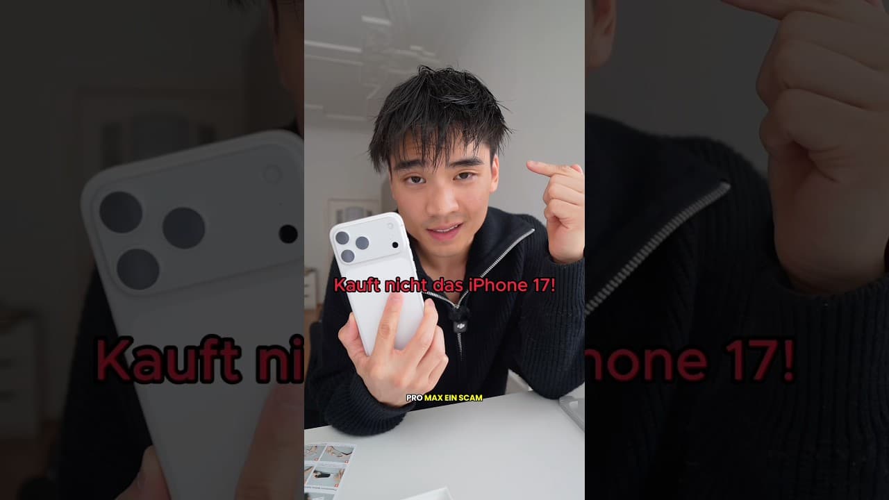 Darum ist das iPhone 17 Pro Max in Deutschland ein Scam! 🚫