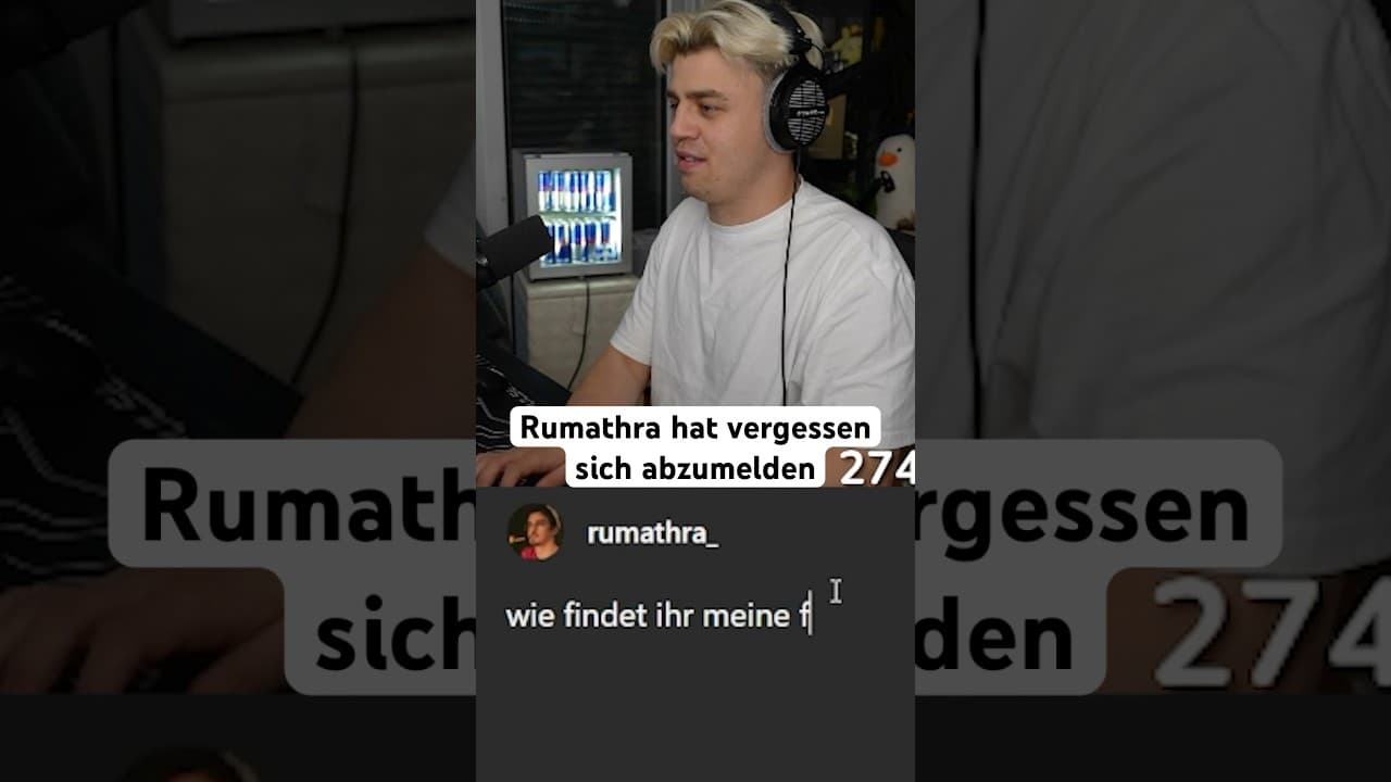 Papaplatte hat Zugriff auf den Instagram Account von Rumathra #papaplatte